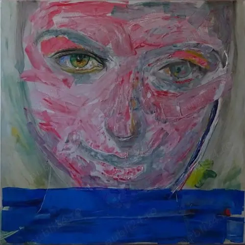 Pictură în acryl pe pânză, autor pictor profesionist. Dimensiunea de 90 cm x 90 cm. șasiu lemn..