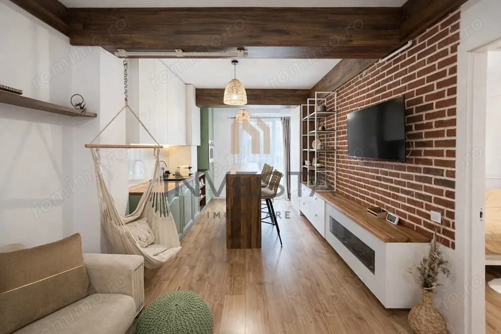 2 camere finisaje premium + parcare | Etaj 1, zona Anton Pann