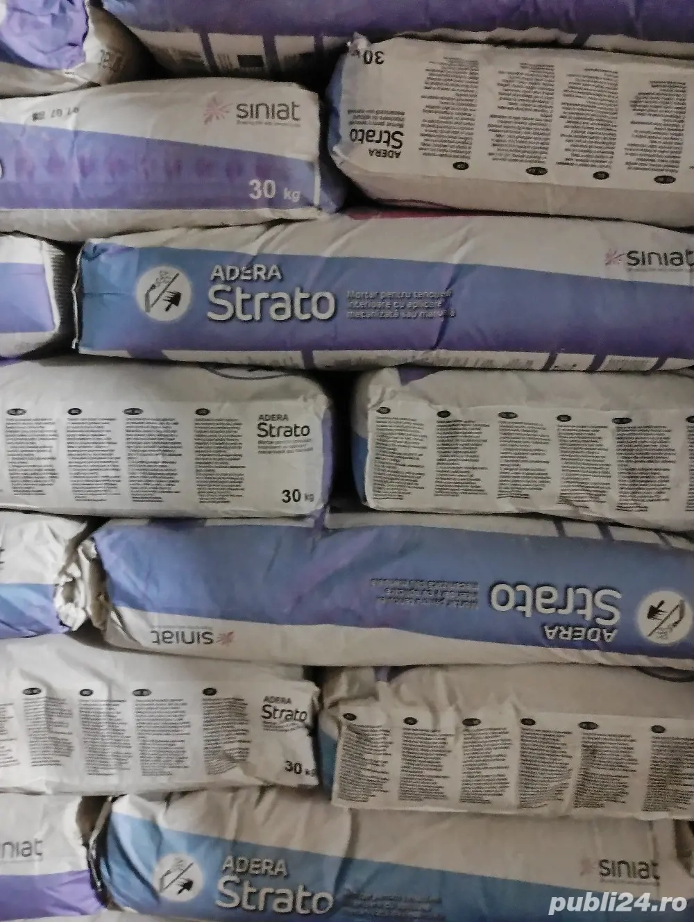 vand un palet de adeziv pt tencuielii interior exterior la pretul de 10 lei   sac de 30 kg