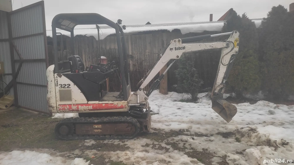 Bobcat 322 , 1,6 tone.