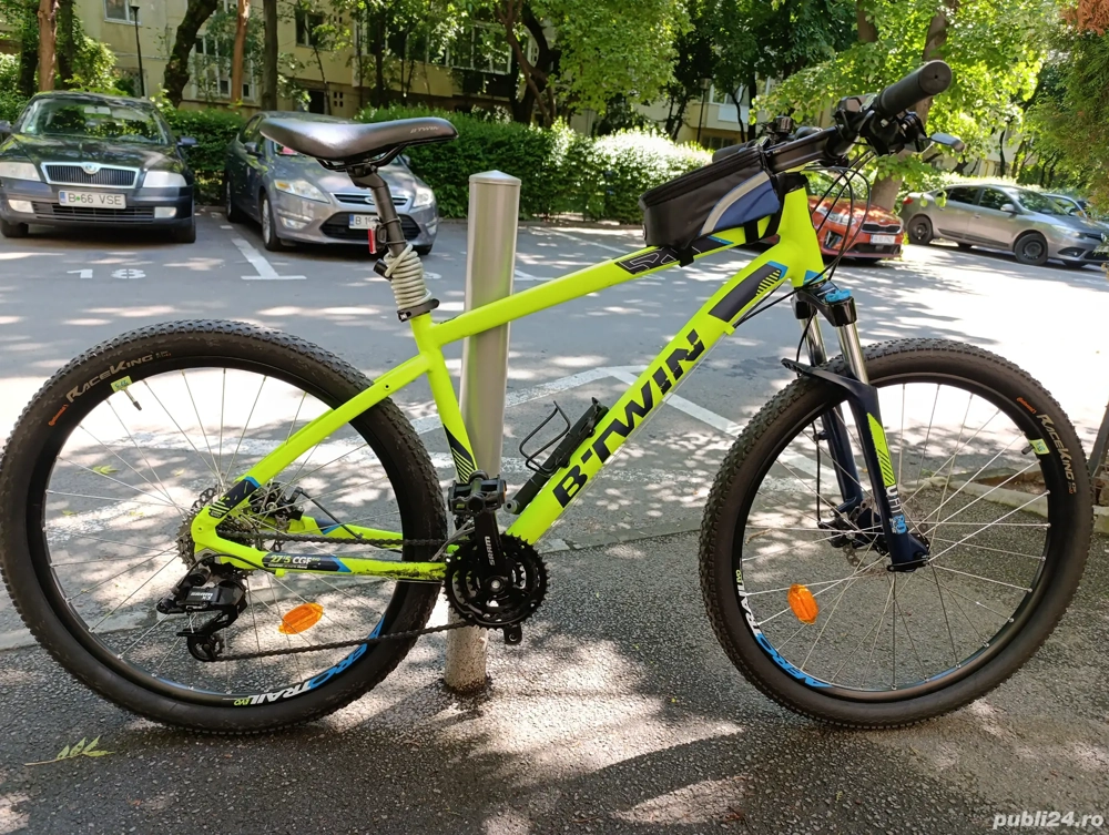 Bicicleta Btwin Rockrider 520, Roti 27,5, marime cadru: L