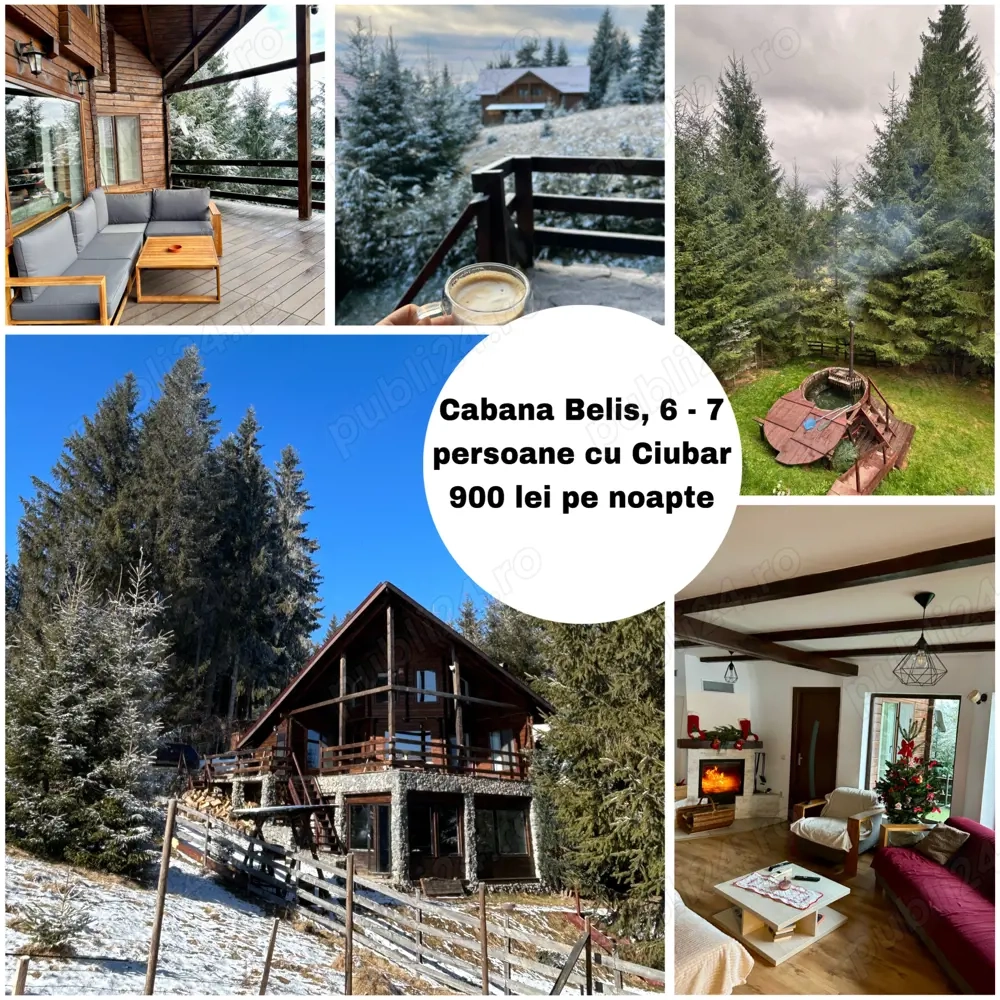 Inchirez cabana cu ciubar in Belis 6-7 pers 