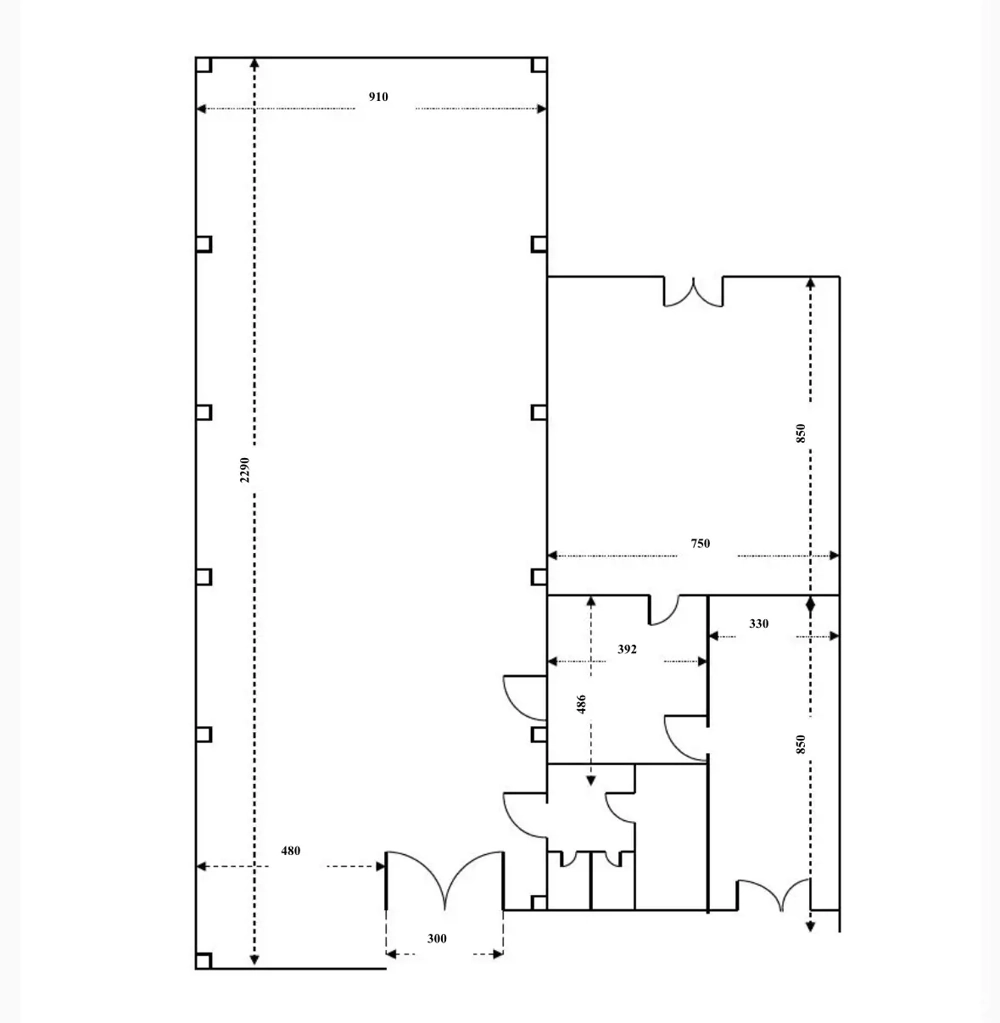 Hală de vânzare   Târgu Jiu | 367 mp | Înălțime 7 m