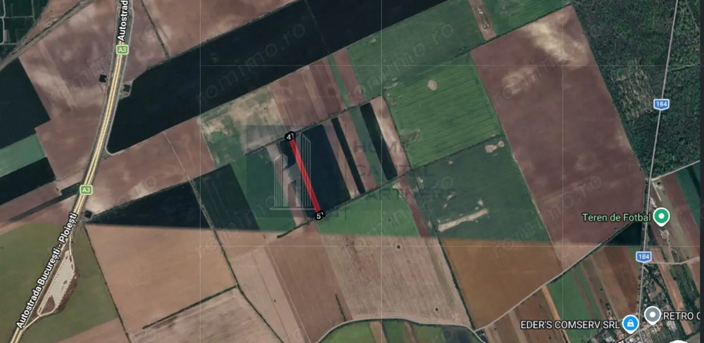 Teren extravilan 5500 mp