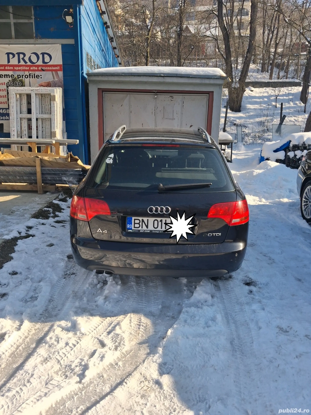 Vind audi a4 b7  an 2006 motor disel 2.0L.  Pret 2500 euro merita vazut  