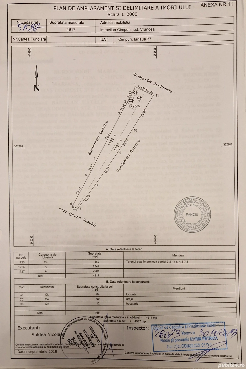 Lot teren Intravilan 