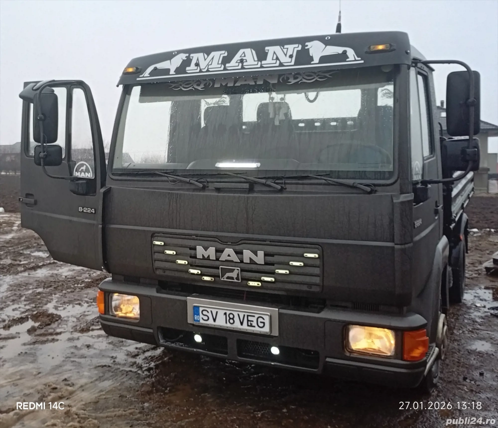 Vand man basculabil 224 ,manual,6 viteze.