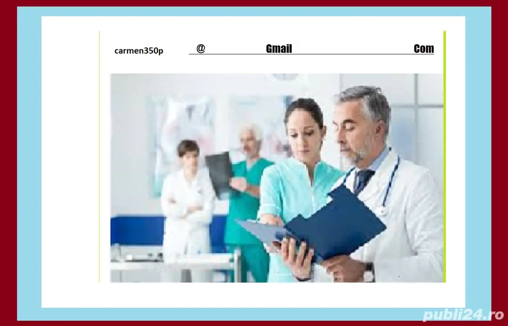 ***Locuri de munca: Receptionera , Personal Curățenie Ajutor Asistent(a) ****