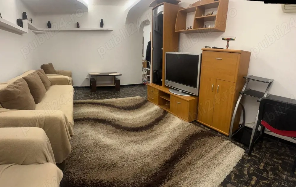 apartament parter ultracentral mobilat de inchiriat