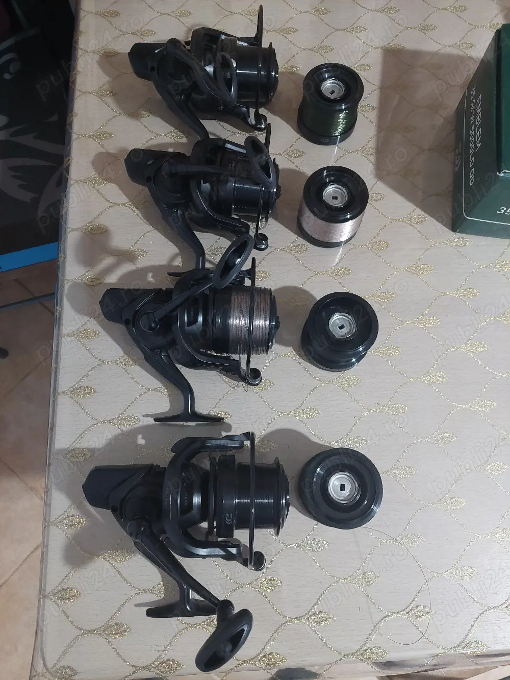 set 4 mulinete daiwa emblem  35scw qd 5000ld