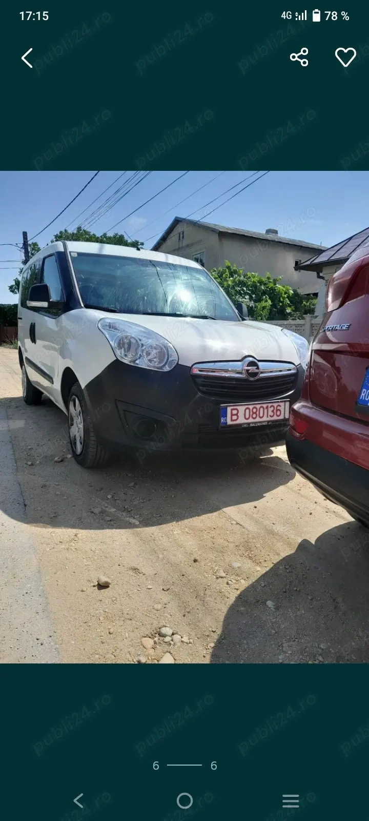 Opel Combo an  2017 