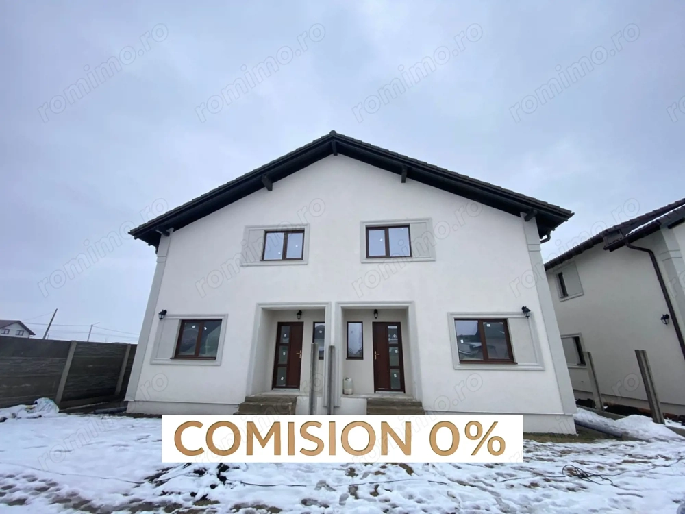 COMISION 0%, Duplex 4 Camere, 116 mp, P+1+Pod, Moșnița Noua, LIDL