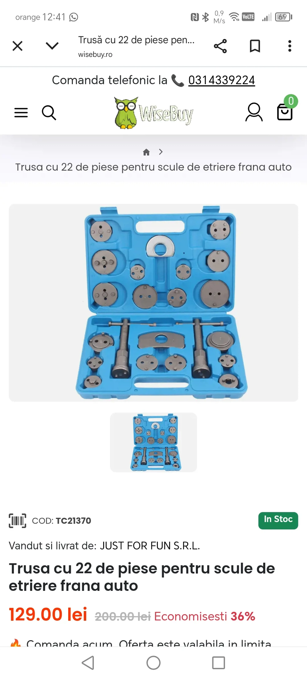 Trusa pentru etrieri. 