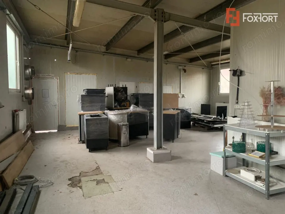 Hala industriala de inchiriat – productie/depozitare + birouri, zona Ronat