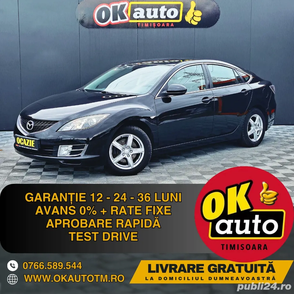 MAZDA 6 - 1.8 BENZINA (aspirat natural) - 120 c.p.- 2010