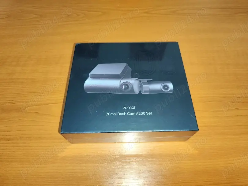 Set 2 camere auto 70mai A200-1, fata Dash Cam A200, spate RC11