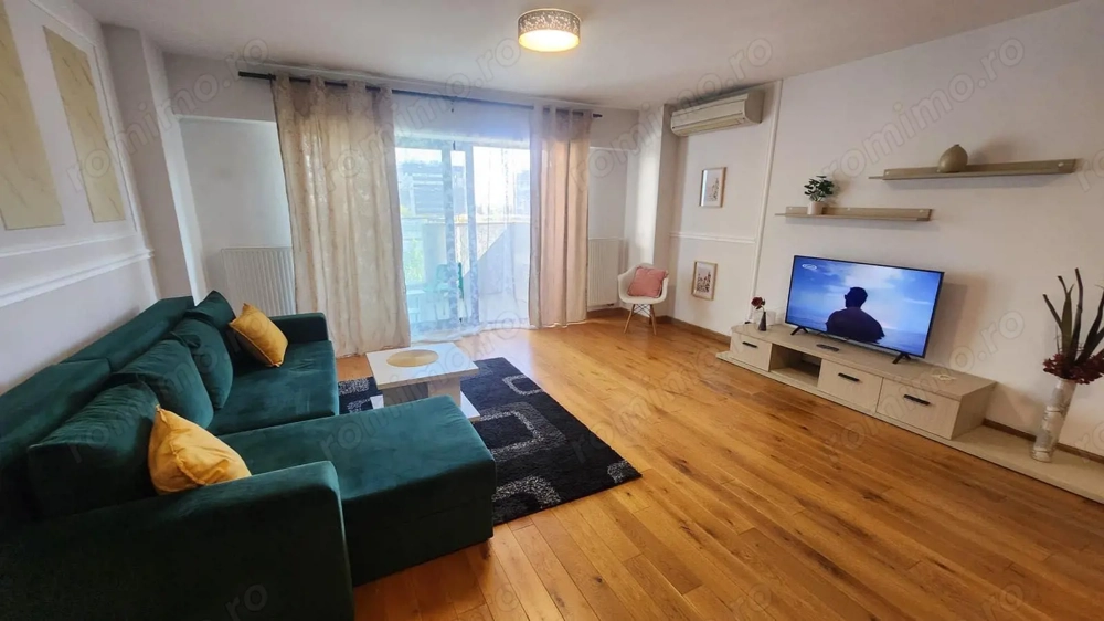 Apartament spațios 2 camere + dressing, UPground, 82 mp, etaj 6, mobilat lux.