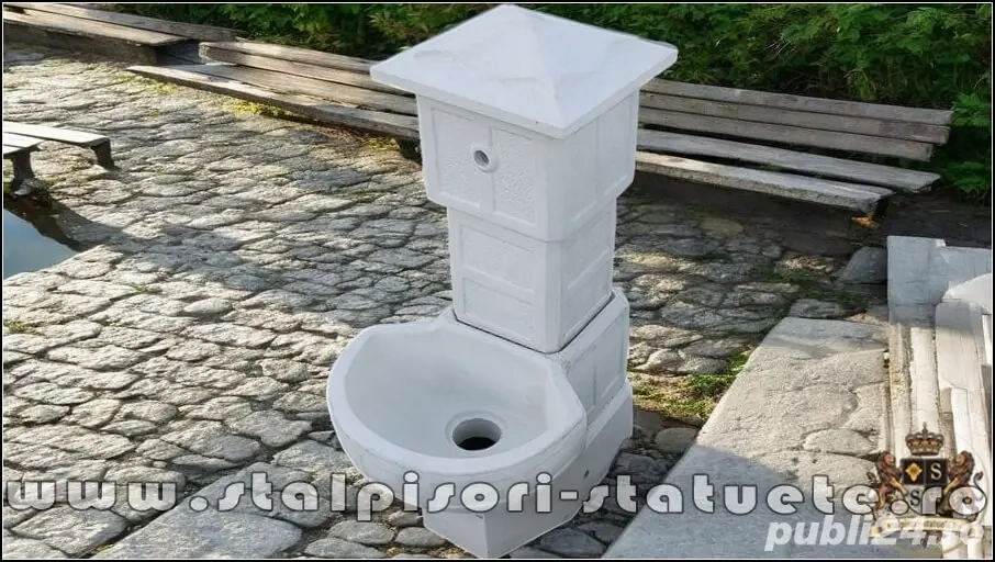 Cișmea apă curentă, gri natural, model C1.