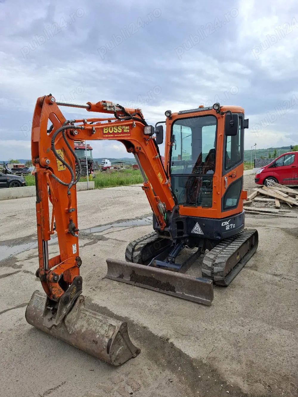 miniexcavator doosan dx27z