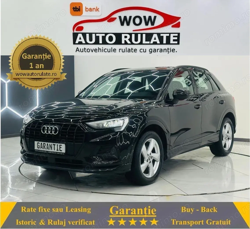 AUDI Q3 2019 2.0D E6 Garantie 12 Luni Rate Avans 0 Doar cu Buletinul