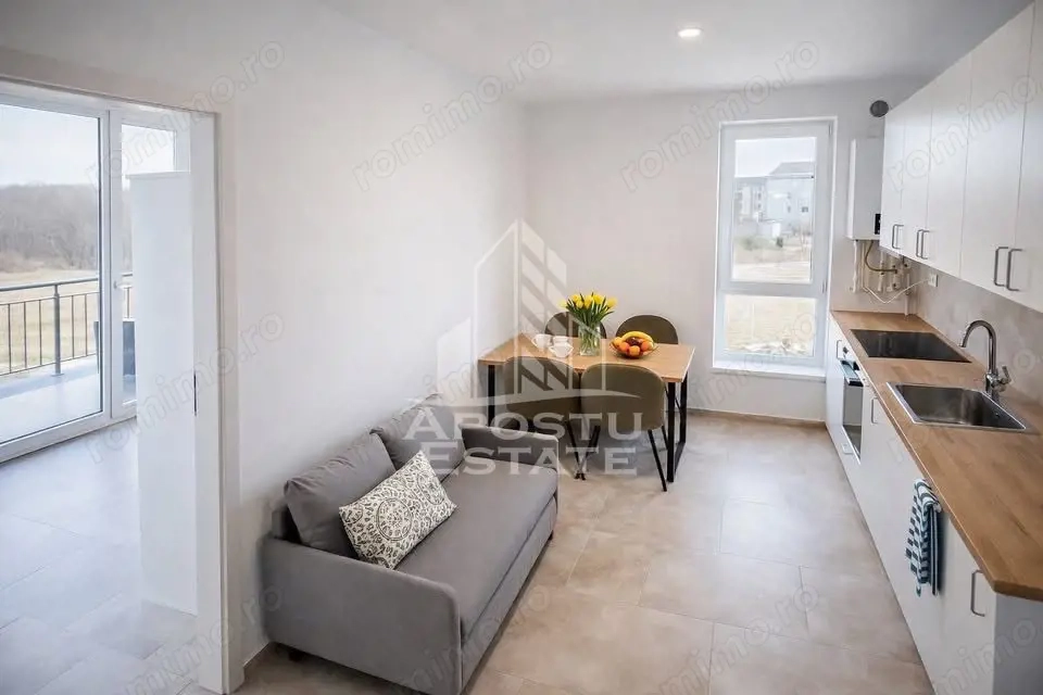 Apartament 2 camere , decomandat, 38mp utili, et.2/3, zona Braytim