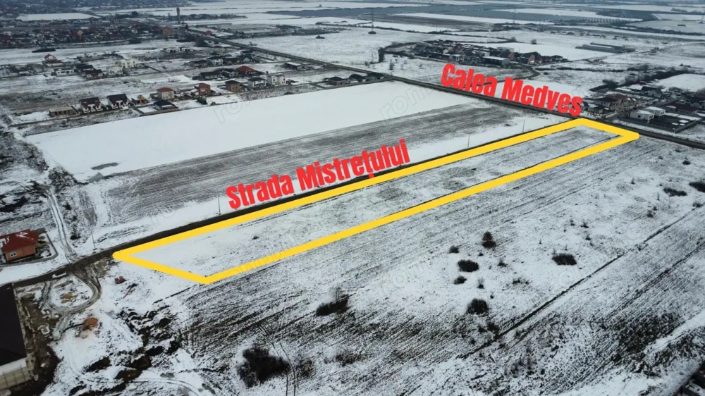 Oportunitate investitie - teren rezidential - 5-9 apartamente - Calea Medves