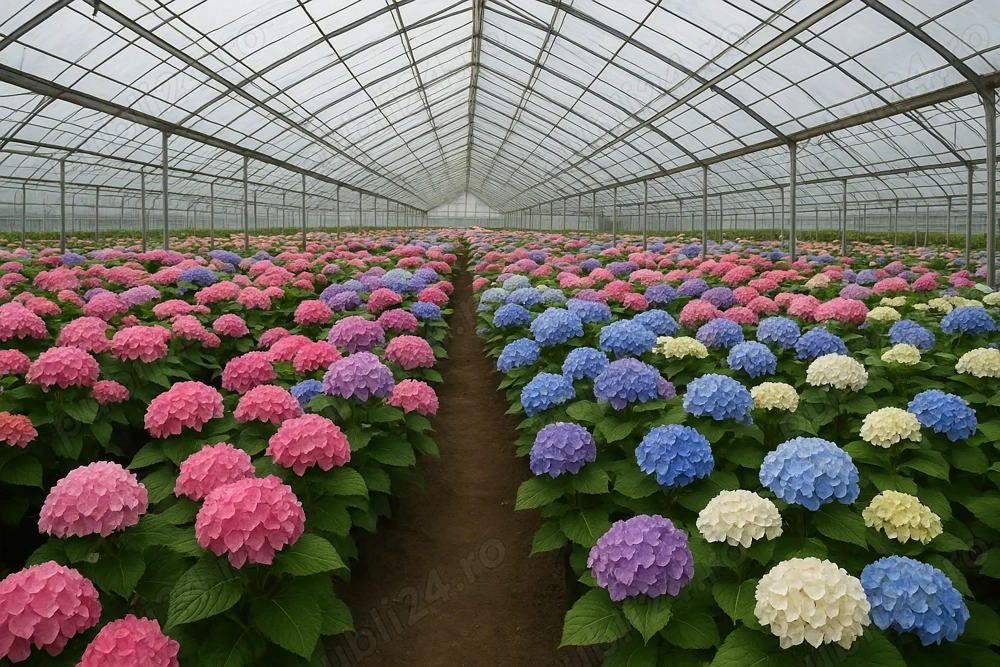 Munca necalificata la sere de flori in Germania