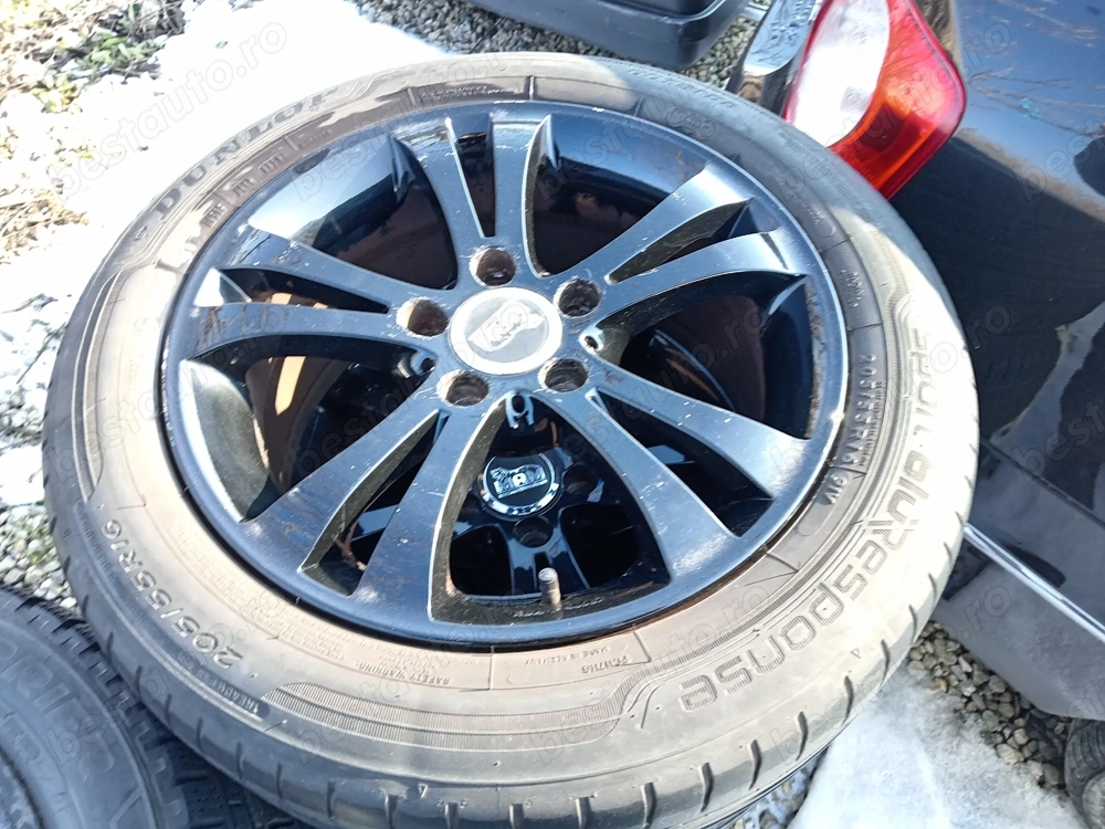 Jante aliaj cu anvelope noi de vară pentru Vw Golf,Touran,Sharan,