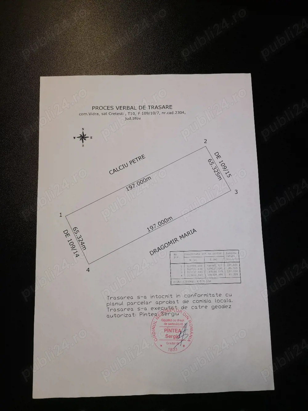 Teren pe sos de centură autostrada A  0