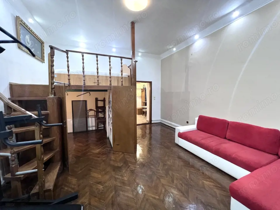  Apartament cu 1 camera,  43mp, etaj 2 - zona Centrala