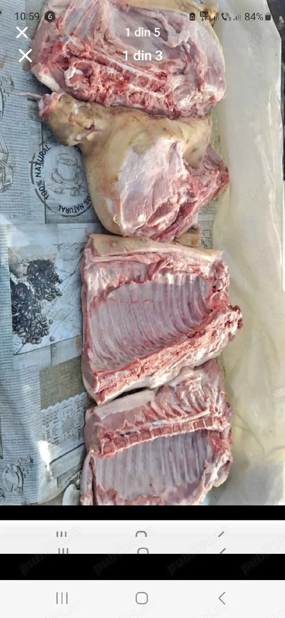 Vand carcasa de porc