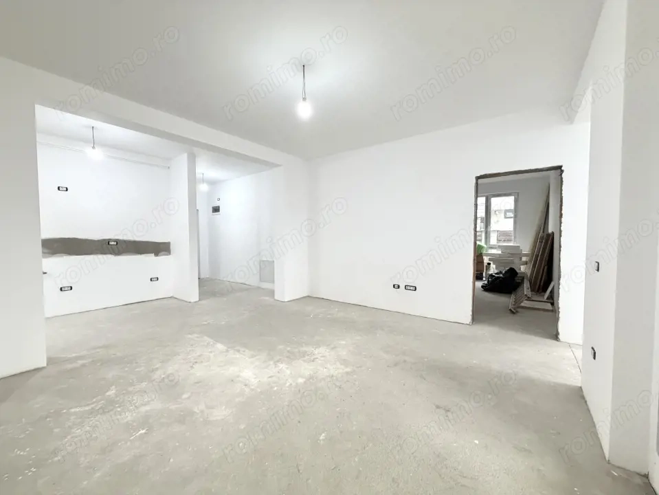Apartament spatios, 4 camere, 89 mp utili, 11 mp balcon - Dumbravita 