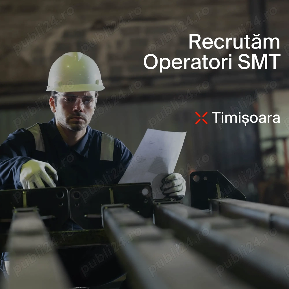 Angajam Operatori SMT in Timisoara