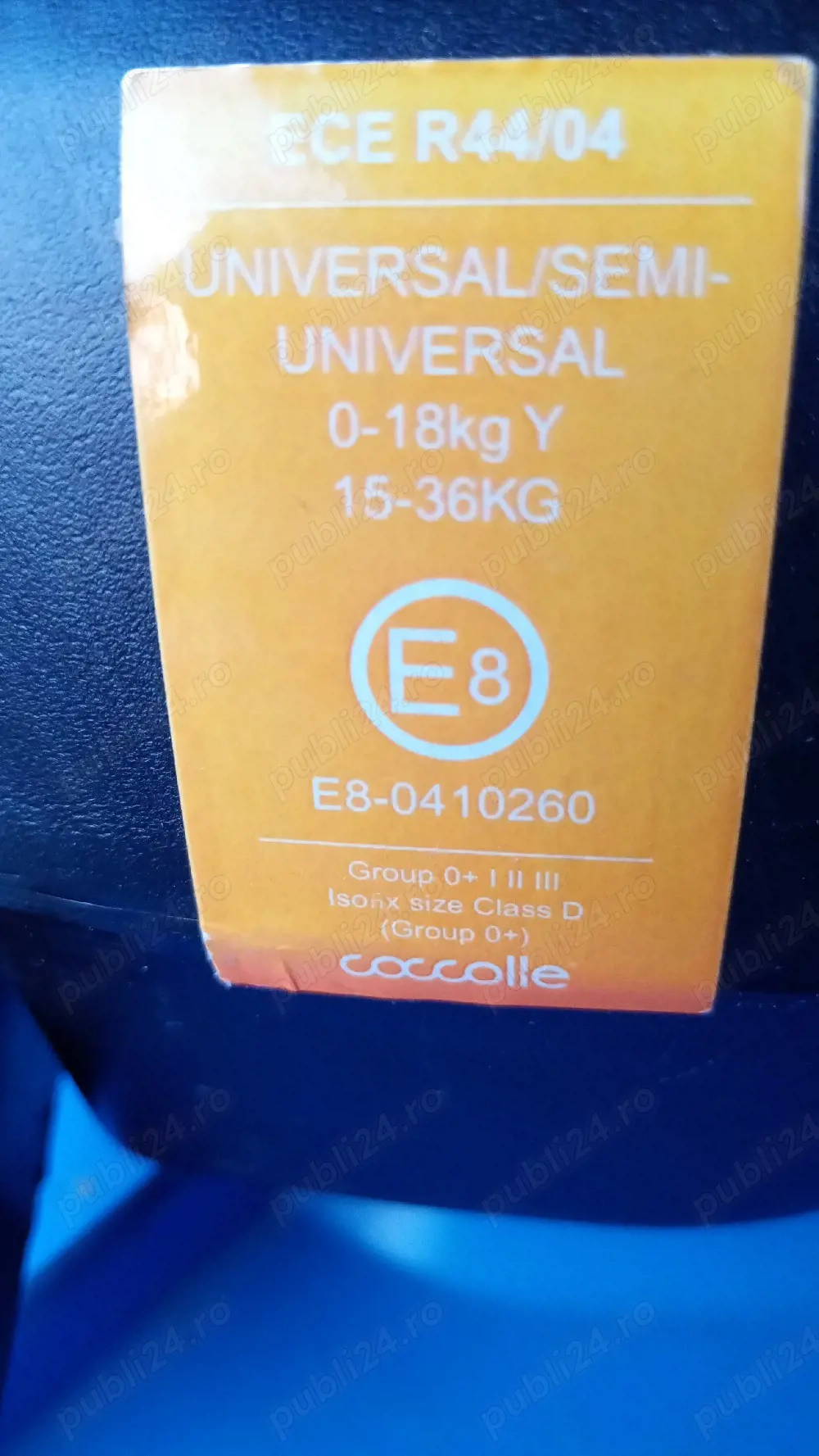 scun auto copii coccolle