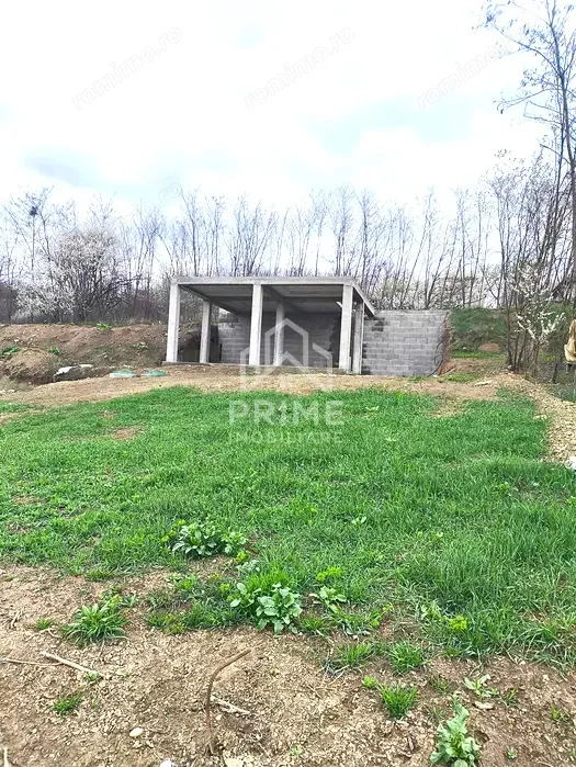 Teren cu Construcție și Proiect Autorizat A-Frame în Teiuș