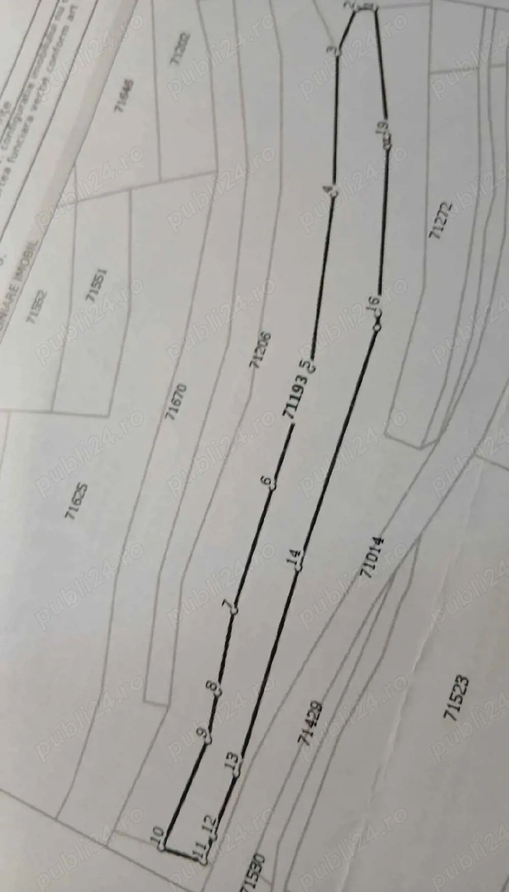 Vând teren 14 euro mp