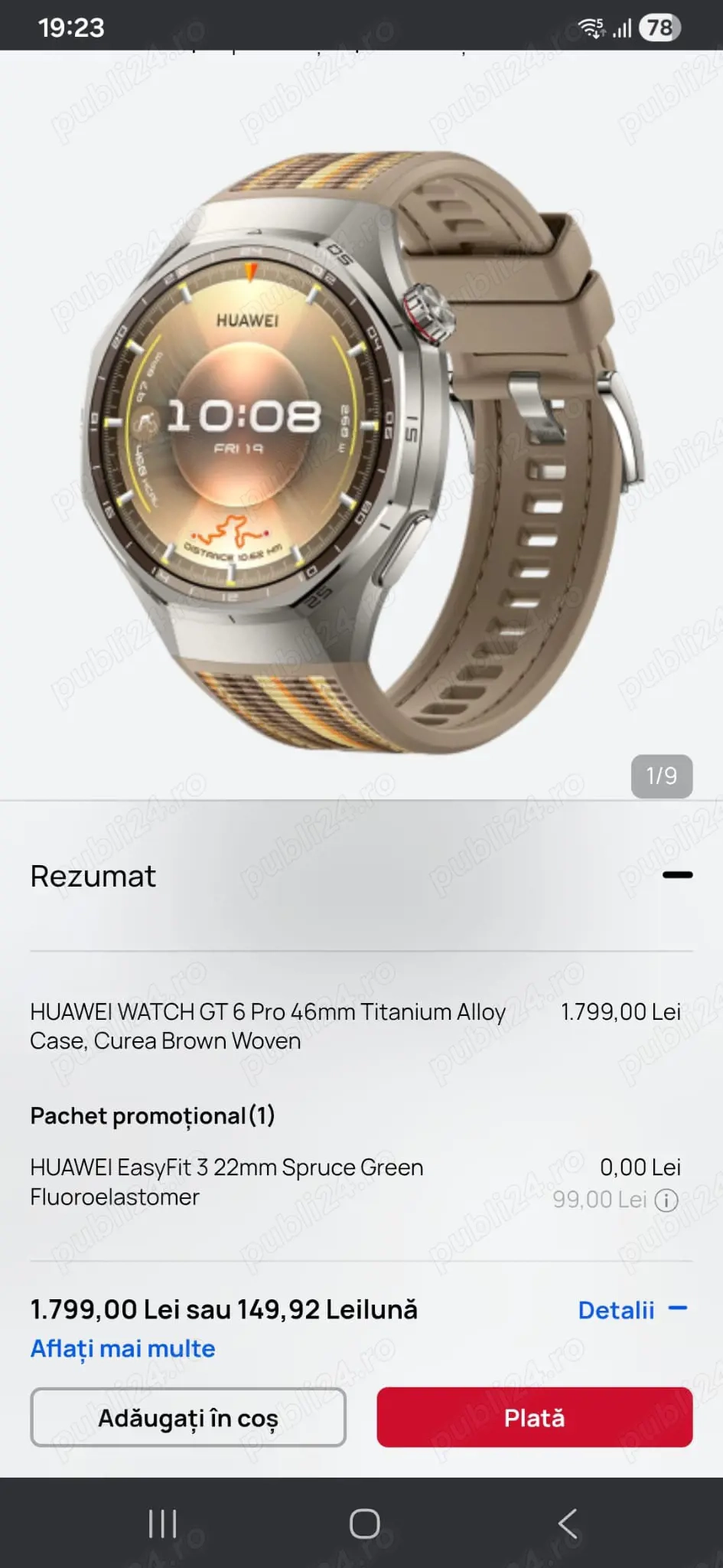 Huawei Watch GT6 PRO 