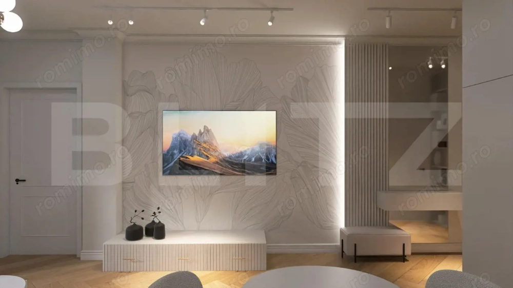 Apartament nou modern, 2 camere, centrala pe gaz si panouri fotovoltaice, Iosia