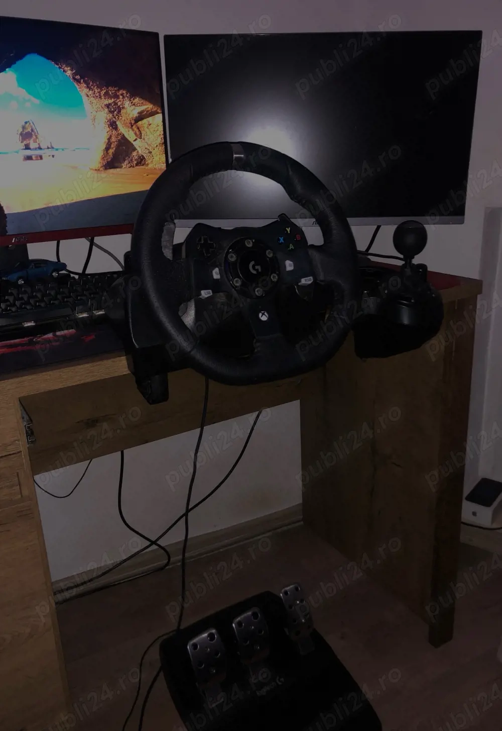 vand volan Logitech G920