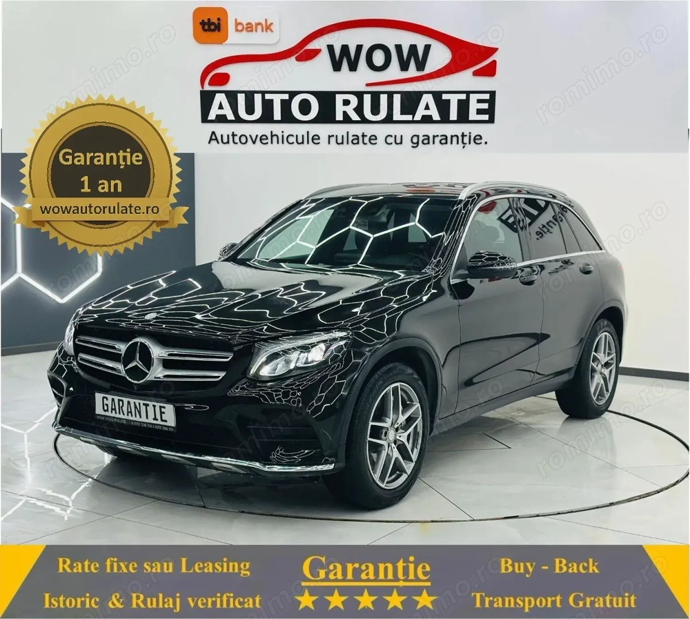 MERCEDESBENZ Glc 2016 2.2D E6 4X4 Garantie 12 Luni Rate Avans 0 Doar Cu Buletinul