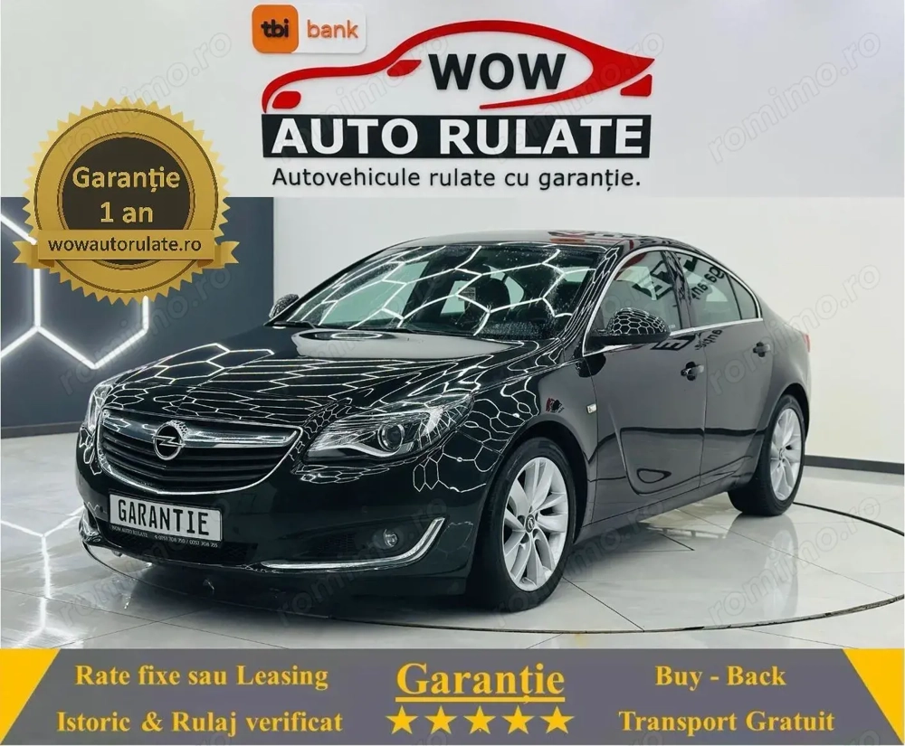 OPEL INSIGNIA 2017 1.6D E6 Garantie 12 Luni Rate Avans 0 Doar Cu Buletinul