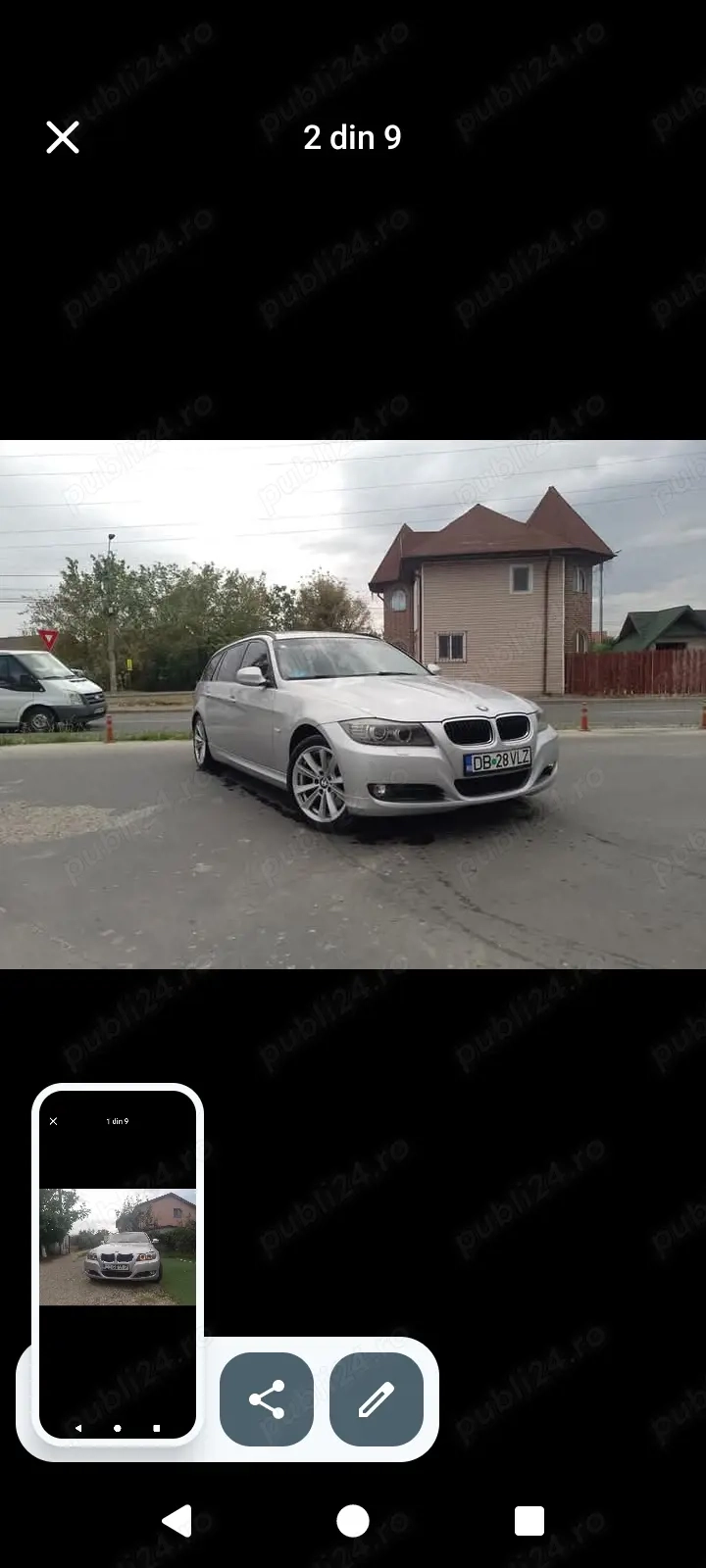 Vând BMW E 91 facelift, 2011! 