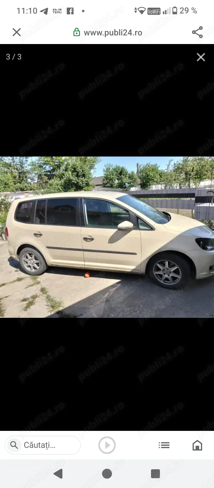 Vând sau schimb vw Touran 7 locuri 