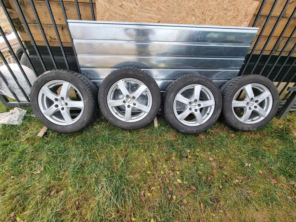 Jante + Anvelope iarna Platin 215/60/R17.Asigur transport in Cluj-Napoca