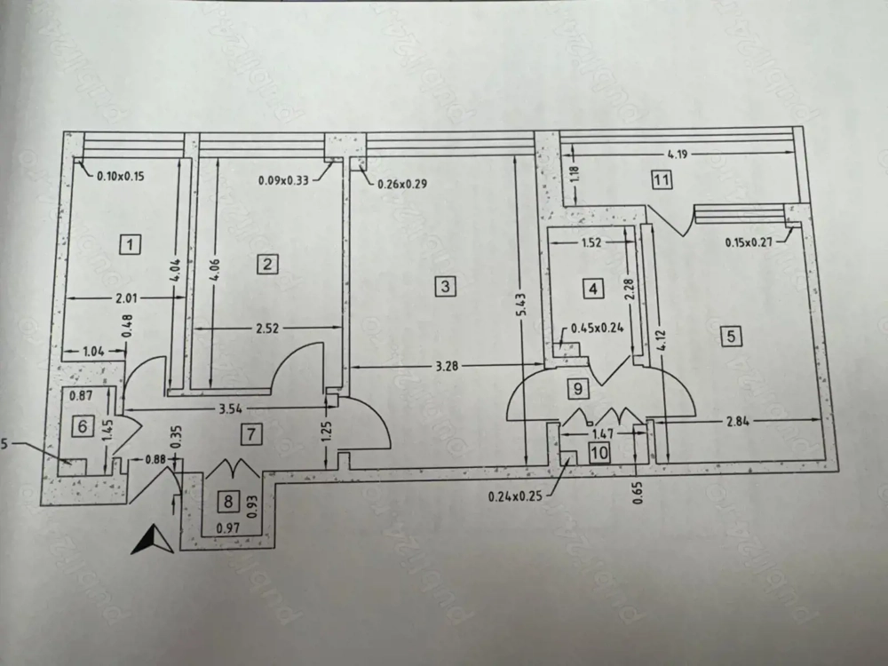 Proprietar   Apartament 3 camere decomandat, Piața Iancului, ultracentral