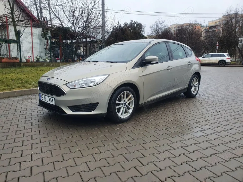 Ford Focus model 2017, benzină Ecoboost, Euro 6, NERULATĂ ÎN ȚARĂ, ÎNMATRICULATĂ RO MARTIE 2026 !