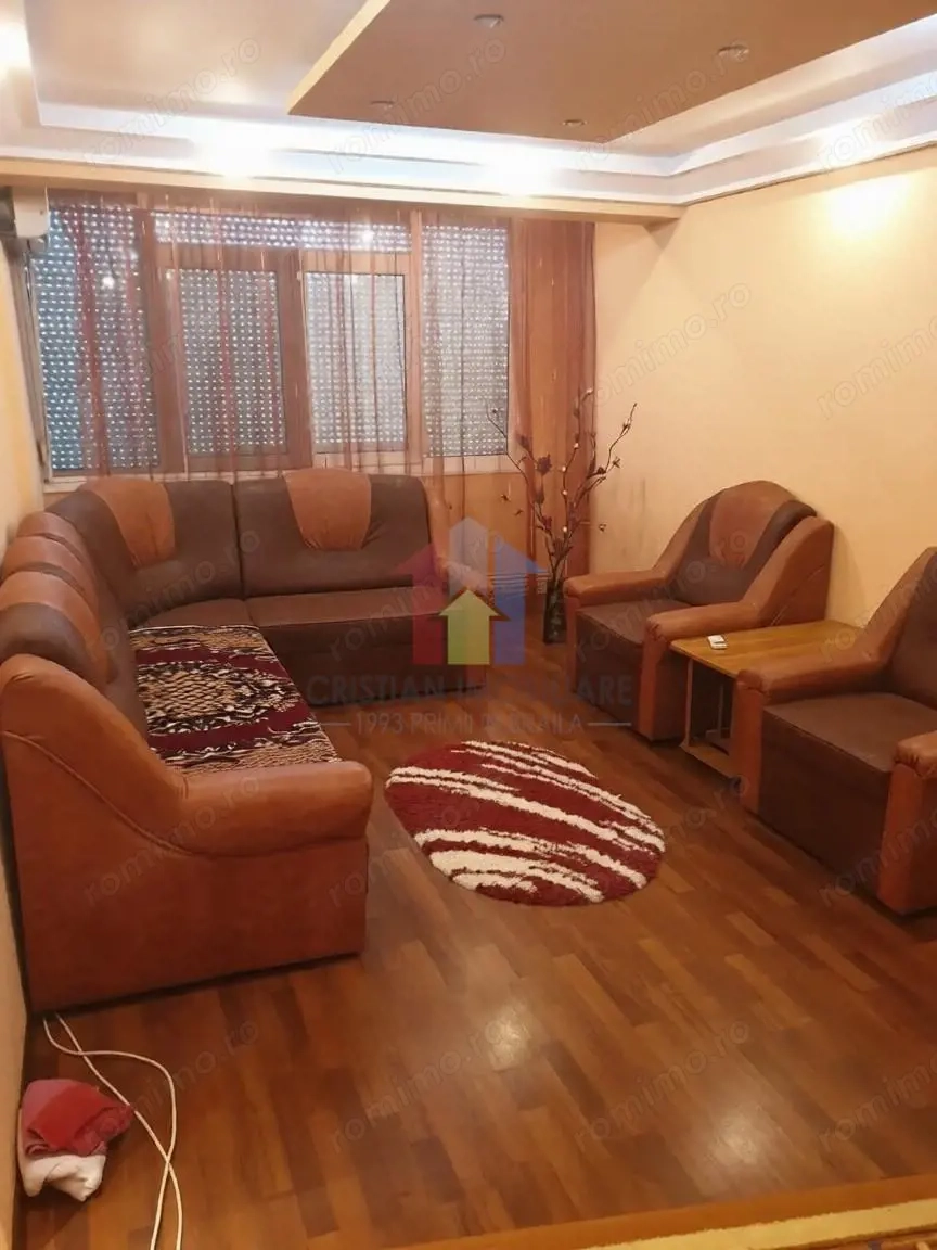 Inchiriere 2 camere, conf 1,Hristo-Republicii, mobilat si utilat