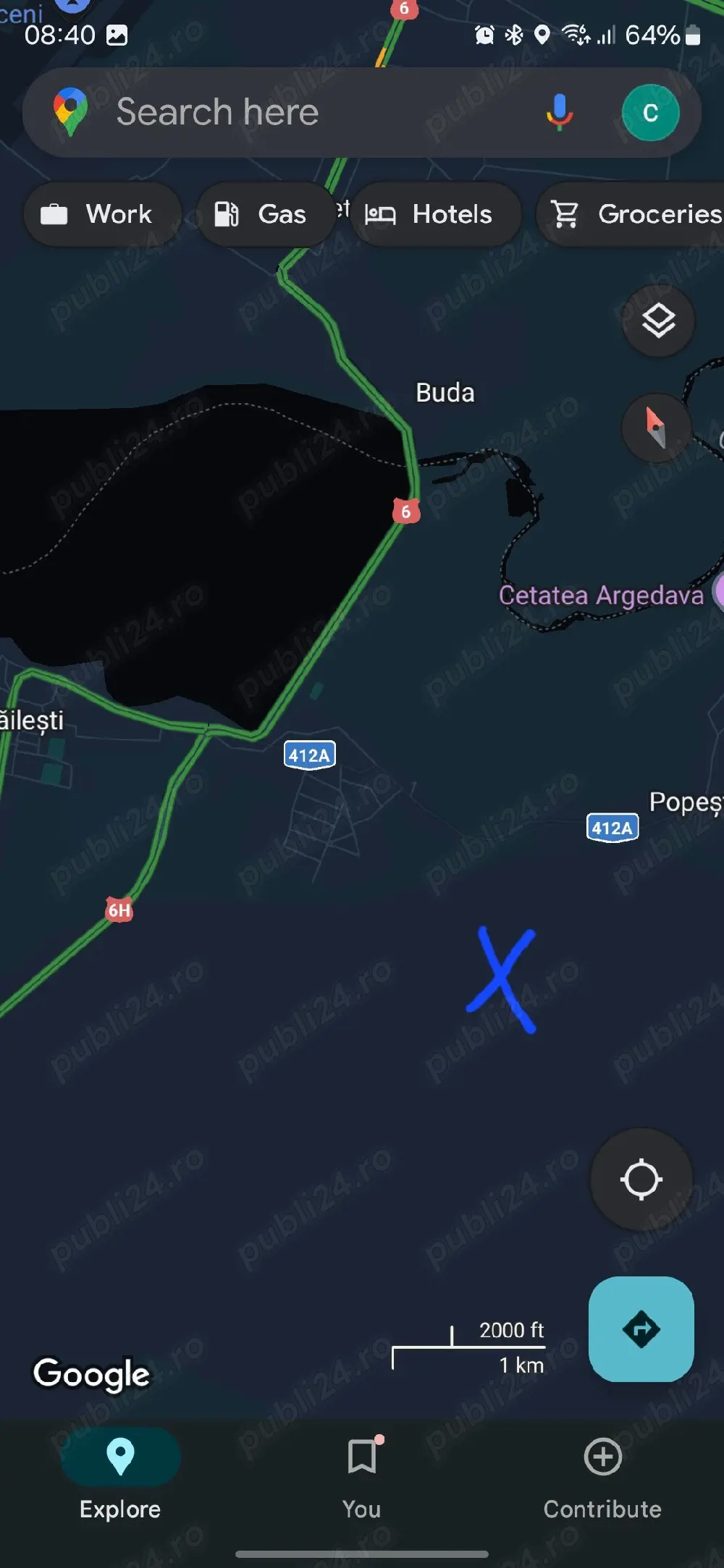 Teren Extravilan 5000 m2 Mihaile Giurgiu Deschidere Dubla