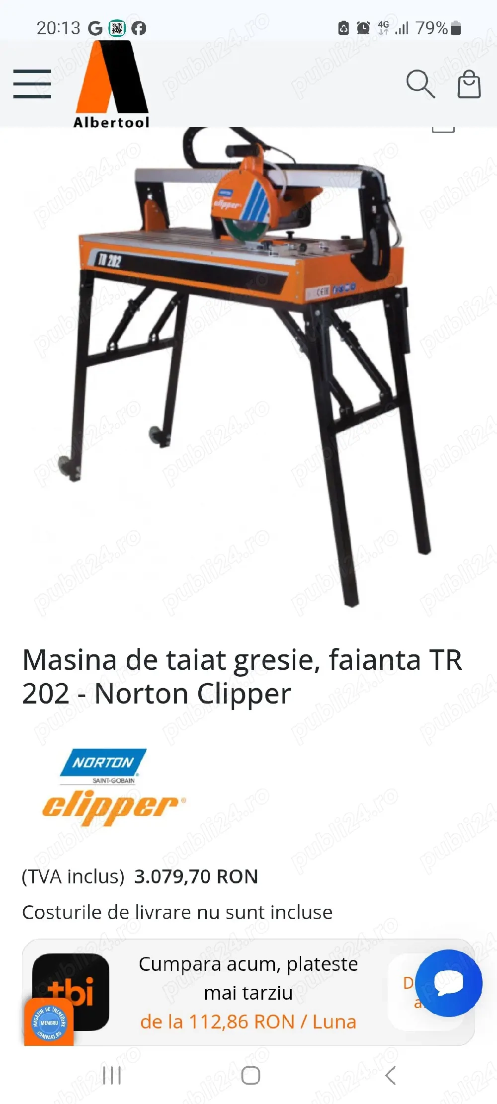 masina de taiat gresie  cu apa 