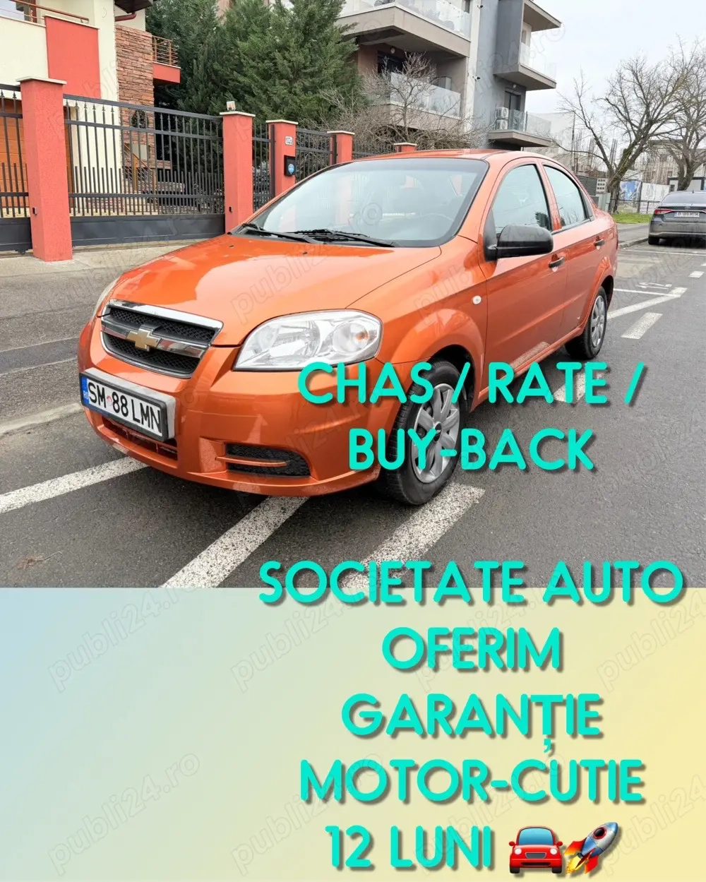 Chevrolet Aveo 1.4 16V 90CP   KM 53.000 | 12 luni Garanție